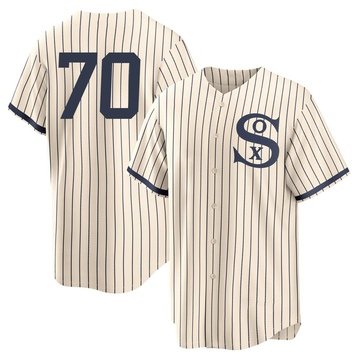 Replica Juan Carela Men's Chicago White Sox Cream 2021 Field of Dreams Jersey