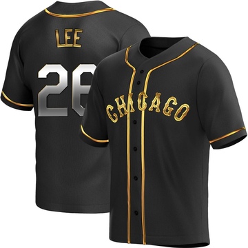 Replica Korey Lee Youth Chicago White Sox Black Golden Alternate Jersey