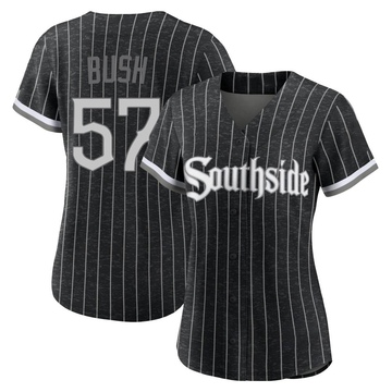 Replica Ky Bush Women's Chicago White Sox Black 2021 City Connect Jersey