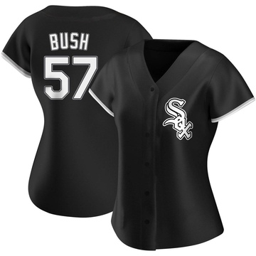 Replica Ky Bush Women's Chicago White Sox Black Alternate Jersey