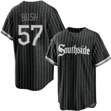 Replica Ky Bush Youth Chicago White Sox Black 2021 City Connect Jersey