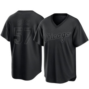 Replica Ky Bush Youth Chicago White Sox Black Pitch Fashion Jersey