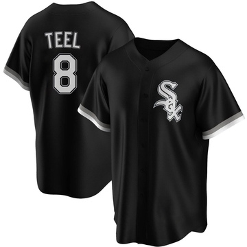 Replica Kyle Teel Men's Chicago White Sox Black Alternate Jersey