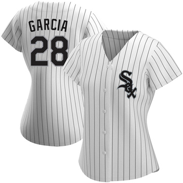 Replica Leury Garcia Women's Chicago White Sox White Home Jersey