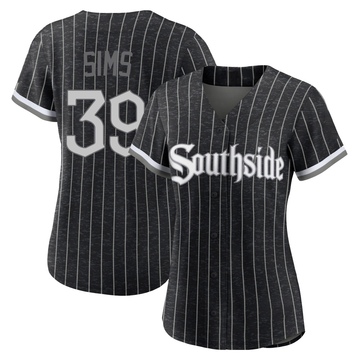 Replica Lucas Sims Women's Chicago White Sox Black 2021 City Connect Jersey