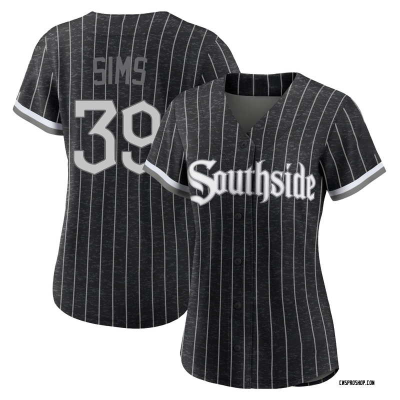Replica Lucas Sims Women's Chicago White Sox Black 2021 City Connect Jersey