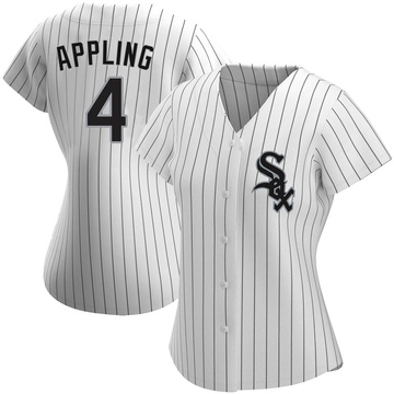 Replica Luke Appling Women's Chicago White Sox White Home Jersey