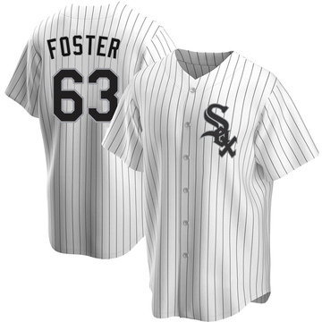 Replica Matt Foster Men's Chicago White Sox White Home Jersey