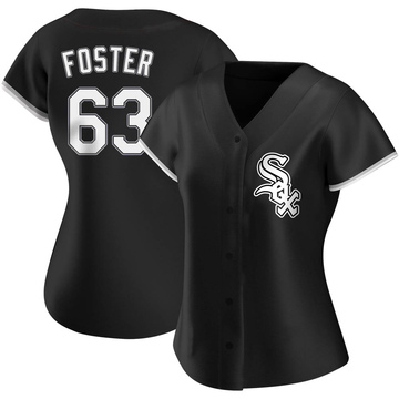 Replica Matt Foster Women's Chicago White Sox Black Alternate Jersey