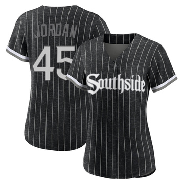 Replica Michael Jordan Women's Chicago White Sox Black 2021 City Connect Jersey