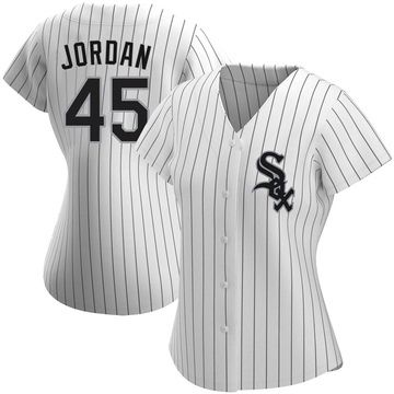 Replica Michael Jordan Women's Chicago White Sox White Home Jersey