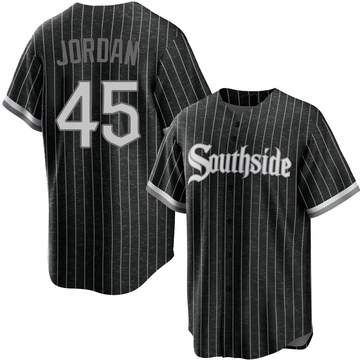 Replica Michael Jordan Youth Chicago White Sox Black 2021 City Connect Jersey