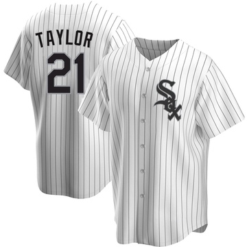 Replica Michael Taylor Men's Chicago White Sox White Home Jersey