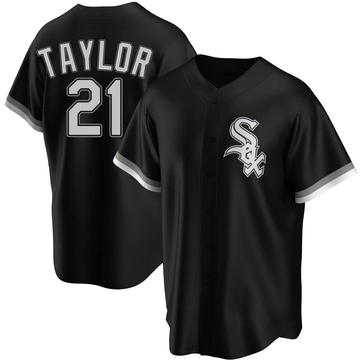 Replica Michael Taylor Youth Chicago White Sox Black Alternate Jersey