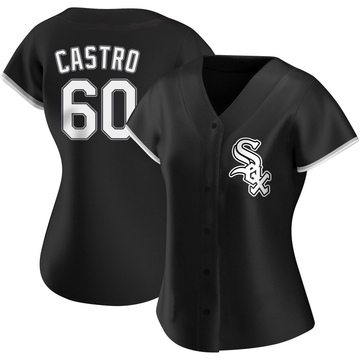 Replica Miguel Castro Women's Chicago White Sox Black Alternate Jersey