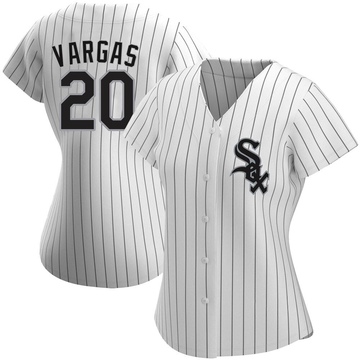 Replica Miguel Vargas Women's Chicago White Sox White Home Jersey