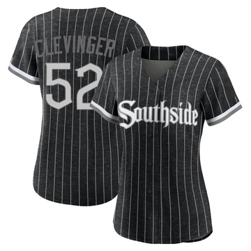 Replica Mike Clevinger Women's Chicago White Sox Black 2021 City Connect Jersey