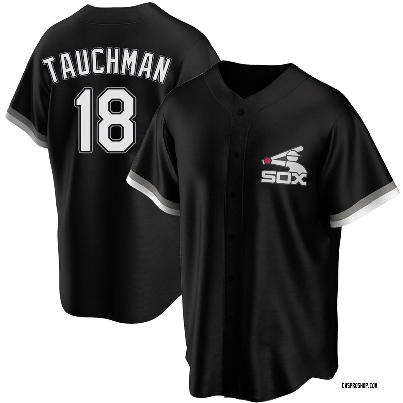 Replica Mike Tauchman Men's Chicago White Sox Black Spring Training Jersey