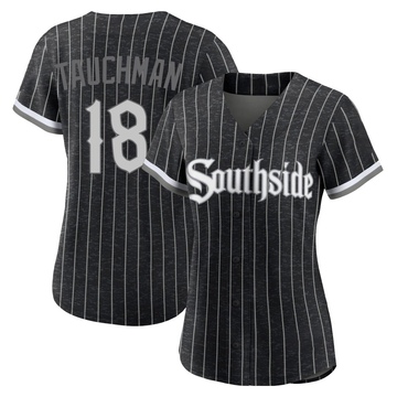 Replica Mike Tauchman Women's Chicago White Sox Black 2021 City Connect Jersey