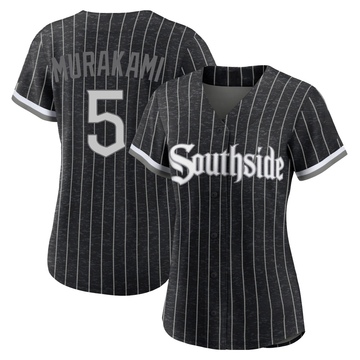 Replica Munetaka Murakami Women's Chicago White Sox Black 2021 City Connect Jersey