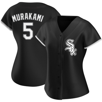 Replica Munetaka Murakami Women's Chicago White Sox Black Alternate Jersey