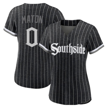 Replica Nick Maton Women's Chicago White Sox Black 2021 City Connect Jersey