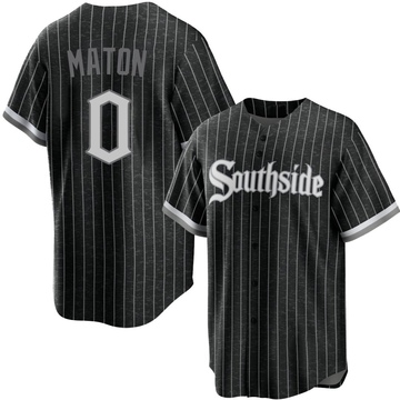 Replica Nick Maton Youth Chicago White Sox Black 2021 City Connect Jersey