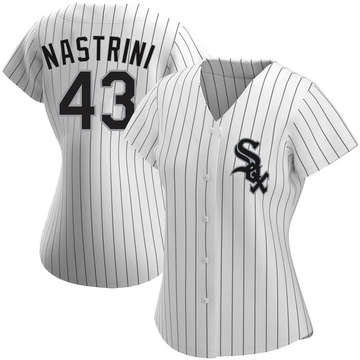 Replica Nick Nastrini Women's Chicago White Sox White Home Jersey
