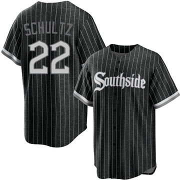 Replica Noah Schultz Youth Chicago White Sox Black 2021 City Connect Jersey