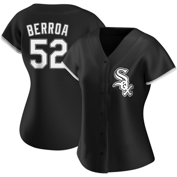 Replica Prelander Berroa Women's Chicago White Sox Black Alternate Jersey