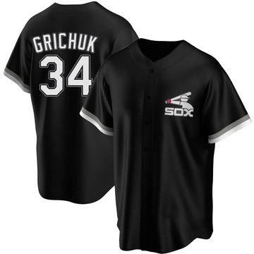 Replica Randal Grichuk Men's Chicago White Sox Black Spring Training Jersey