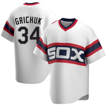 Replica Randal Grichuk Youth Chicago White Sox White Cooperstown Collection Jersey