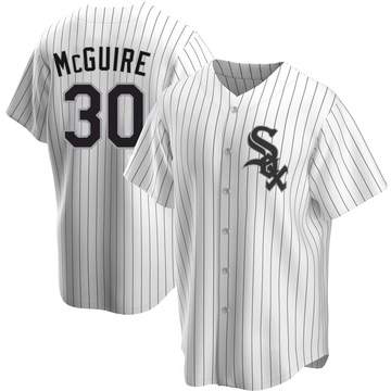 Replica Reese McGuire Men's Chicago White Sox White Home Jersey