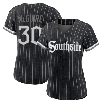 Replica Reese McGuire Women's Chicago White Sox Black 2021 City Connect Jersey