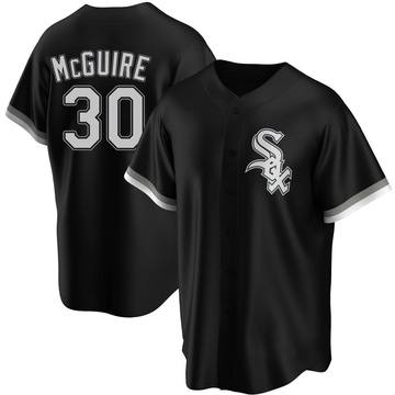 Replica Reese McGuire Youth Chicago White Sox Black Alternate Jersey