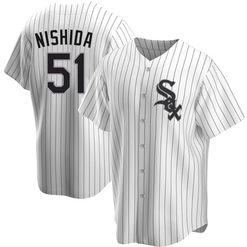 Replica Rikuu Nishida Youth Chicago White Sox White Home Jersey