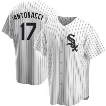 Replica Sam Antonacci Men's Chicago White Sox White Home Jersey