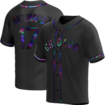 Replica Sam Antonacci Youth Chicago White Sox Black Holographic Alternate Jersey