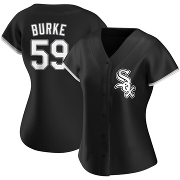 Replica Sean Burke Women's Chicago White Sox Black Alternate Jersey