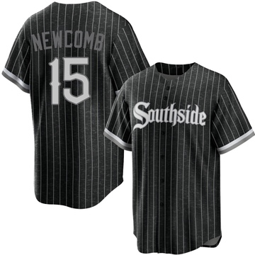 Replica Sean Newcomb Youth Chicago White Sox Black 2021 City Connect Jersey