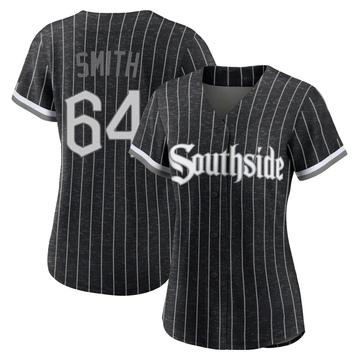 Replica Shane Smith Women's Chicago White Sox Black 2021 City Connect Jersey