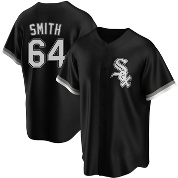 Replica Shane Smith Youth Chicago White Sox Black Alternate Jersey