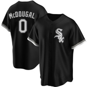Replica Tanner McDougal Youth Chicago White Sox Black Alternate Jersey