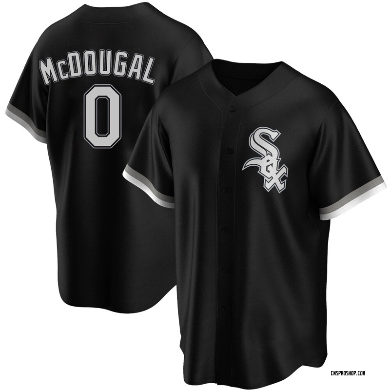 Replica Tanner McDougal Youth Chicago White Sox Black Alternate Jersey