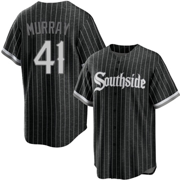 Replica Tanner Murray Youth Chicago White Sox Black 2021 City Connect Jersey