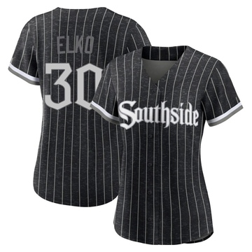 Replica Tim Elko Women's Chicago White Sox Black 2021 City Connect Jersey