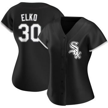 Replica Tim Elko Women's Chicago White Sox Black Alternate Jersey