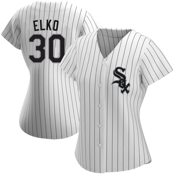 Replica Tim Elko Women's Chicago White Sox White Home Jersey