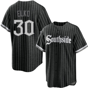 Replica Tim Elko Youth Chicago White Sox Black 2021 City Connect Jersey
