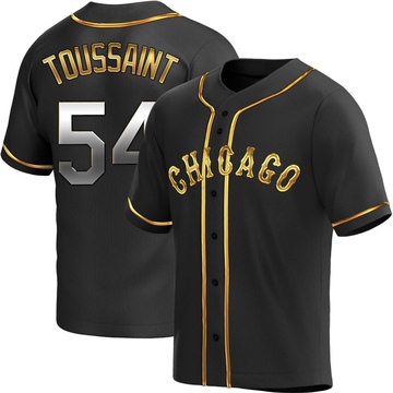Replica Touki Toussaint Youth Chicago White Sox Black Golden Alternate Jersey